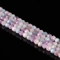 Morganite Round Star Cut Faceted & DIY mixed colors Sold Per 38 cm Strand