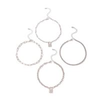Zinc Alloy Bracelet bracelet Lock 4 pieces & fashion jewelry nickel lead & cadmium free Sold By Set