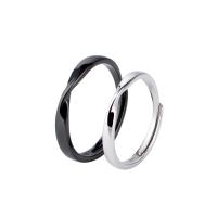 Couple Finger Rings, 925 Sterling Silver, plated, different styles for choice & for couple, US Ring Size:9-11.5, Sold By PC
