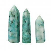 Jade Phoenix Quartz Points green 7-9cm Sold By KG