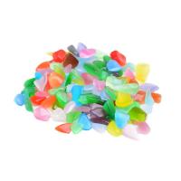 Gemstone Chips, Cats Eye, Nuggets, different size for choice & no hole, multi-colored, Sold By KG