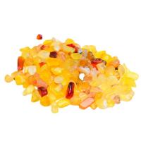 Gemstone Chips Yellow Agate Nuggets & no hole yellow Sold By KG