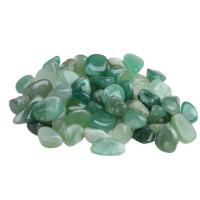 Gemstone фишки, Зеленый авантюрин, Комкообразная форма, разный размер для выбора & нет отверстия, зеленый, продается KG