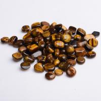 Gemstone Chips, Tiger Eye, Nuggets, different size for choice & no hole, yellow, Sold By KG