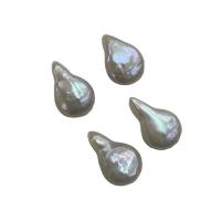 Natural Freshwater Pearl Loose Beads, Teardrop, white, 10-11mm, Sold By PC