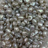 Natural Freshwater Pearl Loose Beads, DIY, white, 8.5-9mm, Sold By PC
