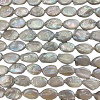 Clearance sötvatten pärlor, Freshwater Pearl, Barock, DIY, vit, 11-12mm, Såld Per 38 cm Strand