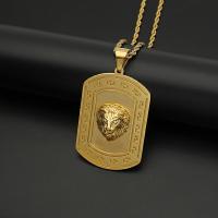 Stainless Steel Pendants, gold color plated, fashion jewelry, golden, nickel, lead & cadmium free, Sold By PC