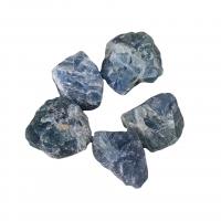 Blau+Fluorit Quarz-Cluster, Klumpen, verschiedene Größen vorhanden, blau, verkauft von PC