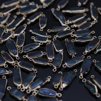 Freshwater Pearl Kontaktdon, med Mässing, Oregelbunden, guldfärg pläterade, Naturligt & mode smycken & DIY, 7x20-7x25mm, Säljs av PC