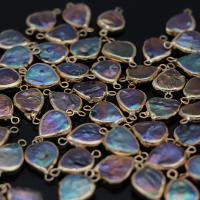 perla d'acquadolce coltivata naturalmente connettore, with ottone, Lacrima, placcato color oro, Naturale & gioielli di moda & DIY, 12x20-13x25mm, Venduto da PC