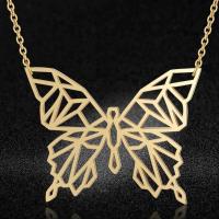 Stainless Steel Connector Butterfly plated fashion jewelry & hollow nickel lead & cadmium free Sold By PC