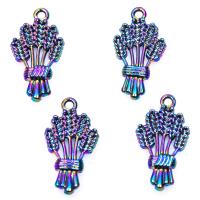 Zinc Alloy Pendants Wheat colorful plated DIY multi-colored Length 45 cm Sold By PC