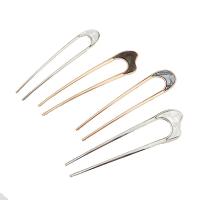 Hair Stick Zinc Alloy plated & for woman nickel lead & cadmium free Sold By PC