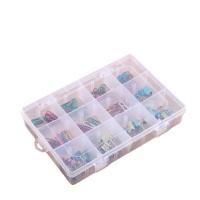 Storage Box Polypropylene(PP) Rectangle detachable & transparent Sold By PC