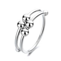 Brass Cuff Finger Ring, plated, Adjustable & for woman, more colors for choice, Sold By PC