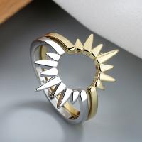 Conjunto de anillo de latón de moda, metal, chapado, diverso tamaño para la opción & para mujer, más colores para la opción, Vendido por Set