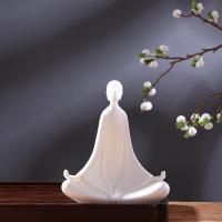 Porcelaine blanche Décoration de jeu de thé, Placage, pour la maison et le bureau & durable & styles différents pour le choix, plus de couleurs à choisir, 175x143mm, Vendu par PC