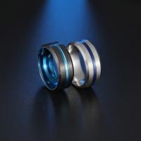 Палец кольцо из нержавеющей стали, нержавеющая сталь, Мужская & разный размер для выбора, Много цветов для выбора, 8mm, продается PC