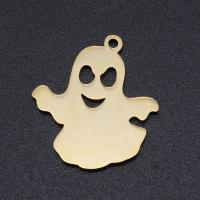 Titanium Steel Pendants Ghost plated Sold By Bag