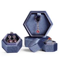 Jewelry Gift Box Velveteen portable Sold By PC
