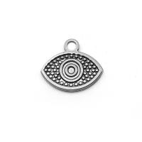 Evil Eye Pendants Stainless Steel polished silver color Sold By PC