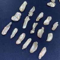 Naturel d'eau douce perles, perle d'eau douce cultivée, Baroque, DIY, blanc, 8-13mm, Vendu par PC