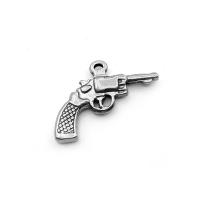 Stainless Steel Pendants Gun fashion jewelry nickel lead & cadmium free Sold By PC