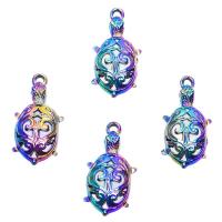 Zinc Alloy Animal Pendants plated DIY multi-colored Length 45 cm Sold By PC