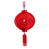 Hanging Ornaments Felt Lantern red Sold By PC