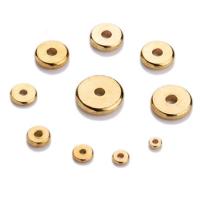 Brass Spacer Beads, Round, polished, golden, 500PCs/Bag, Sold By Bag