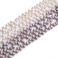 Cultured Rice Freshwater Pearl Beads, DIY, more colors for choice, 6-7mm, 60PCs/Strand, Sold Per 38 cm Strand
