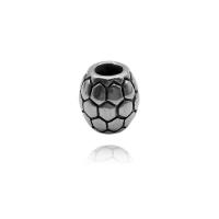 Stainless Steel Large Hole Beads, fashion jewelry & blacken, nickel, lead & cadmium free, Sold By PC