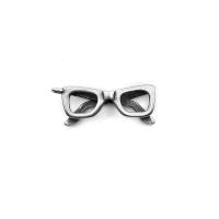 Jóias Pingentes de aço inoxidável, Óculos, joias de moda, níquel, chumbo e cádmio livre, vendido por PC
