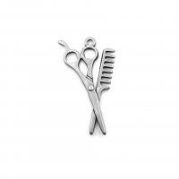 Stainless Steel Pendants Scissors fashion jewelry nickel lead & cadmium free Sold By PC