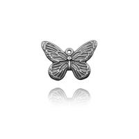 Stainless Steel Animal Pendants, Butterfly, fashion jewelry, nickel, lead & cadmium free, Sold By PC