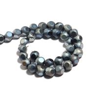 Fashion Glass Beads plated polished & DIY & faceted & frosted 8mm Sold Per 38 cm Strand