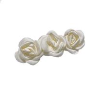 Hair Snap Clips Cloth with Gauze Flower Korean style & for woman Sold By PC