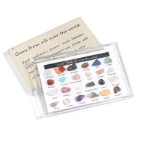 Naturstein Mineralien Specimen, gemischte Farben, 90x60x19mm, verkauft von Box