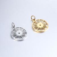 Stainless Steel Pendants 304 Stainless Steel plated DIY & hollow Sold By Bag