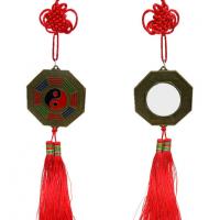 Hanging Ornaments, Tibetan Style, with Polyester Cord, Frog, die-casting, mixed colors, Sold By PC