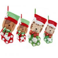 Calcetines de regalo de Navidad vacaciones medias, paño, Diseño de Navidad & diverso tamaño para la opción & diferentes estilos para la opción, más colores para la opción, Vendido por UD