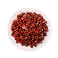 Edelstein-Span, Roter Jaspis, Klumpen, verschiedene Größen vorhanden, rot, 10Taschen/Menge, verkauft von Menge