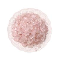 Gemstone Chips Rose Quartz Nuggets & no hole pink Sold By Lot