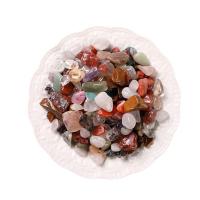 Chips de pierres précieuses, Cristal arc-en-ciel, pepite, normes différentes pour le choix & aucun trou, multicolore, 10sacsvalises/lot, Vendu par lot