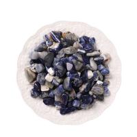 Chips de pierres précieuses, sodalite, pepite, normes différentes pour le choix & aucun trou, bleu, 10sacsvalises/lot, Vendu par lot