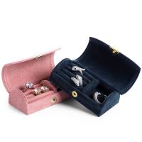 Boîte à bijoux multifonctions, cuir PU, plus de couleurs à choisir, 100x50x35mm, Vendu par PC