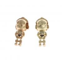 Zinc Alloy European Large Hole Beads DIY Sold By PC