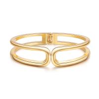Zinc Alloy Cuff Bangle fashion jewelry & for woman golden Sold By PC