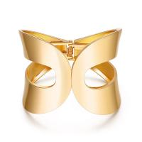 Zinc Alloy Cuff Bangle fashion jewelry & for woman golden Sold By PC